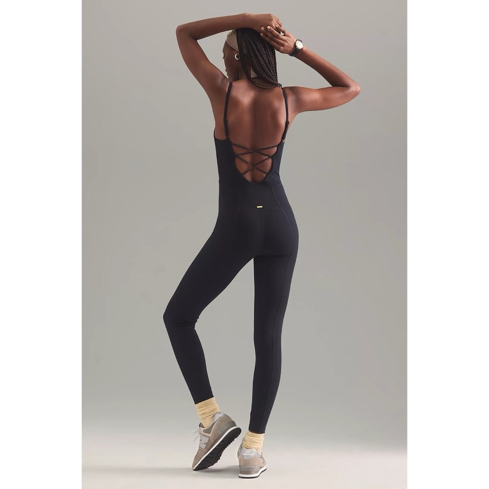 L*Space Black Spaghetti Strap Jumpsuit - Picture 9 of 9